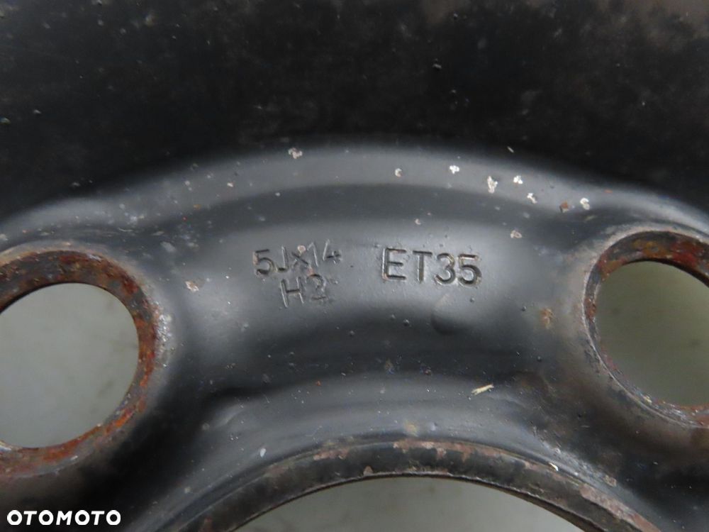 Felga stalowa 14" Skoda Fabia Rapid VW Polo Fox Seat Ibiza 5x100 ET35 - 4