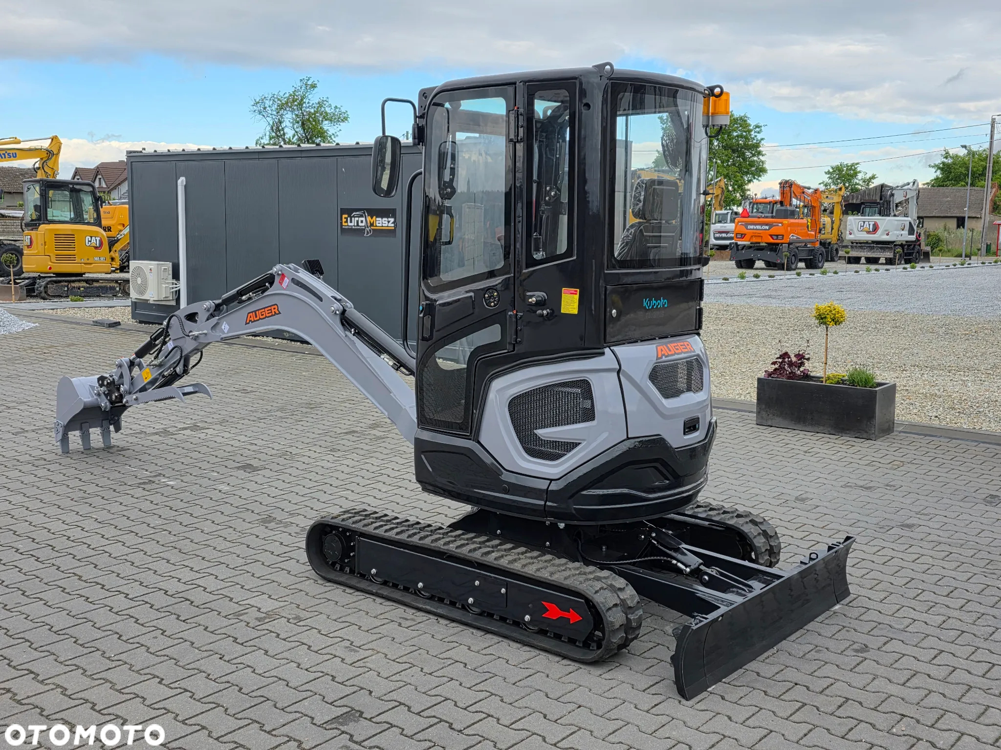 Inny NOWA MINIKOPARKA AUGER 25, WAGA 2100 KG, KUBOTA silnik - 26