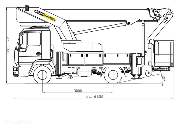 MAN Bison Palfinger TKA 28 KS
