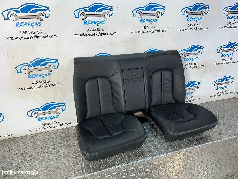 Conjunto Bancos Pele Frontais Frente Tras Traseiros Mercedes Benz CL W215 Eletricos - 10