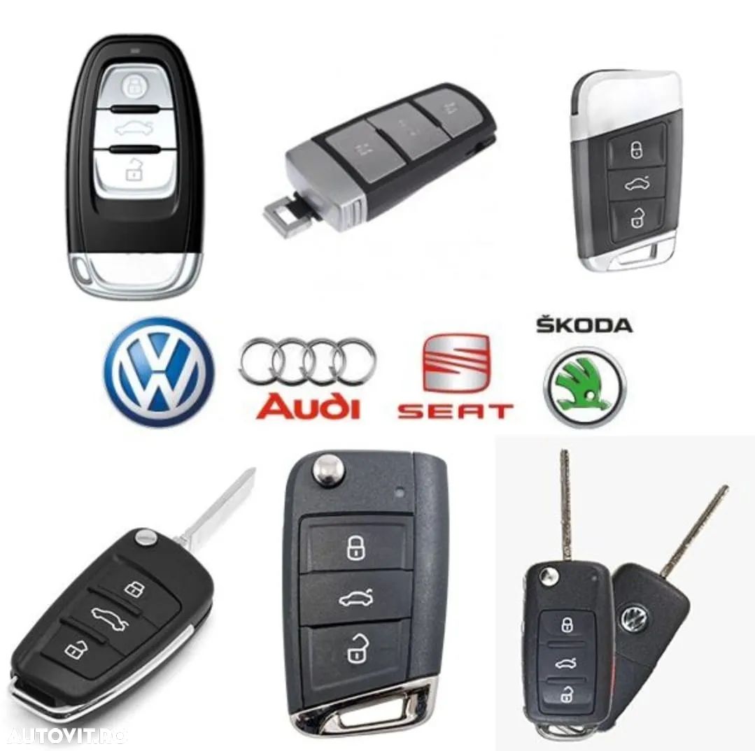 Programare Chei Auto VW Audi Skoda Seat Copiere Cheie VOLKSWAGEN Cip - 1