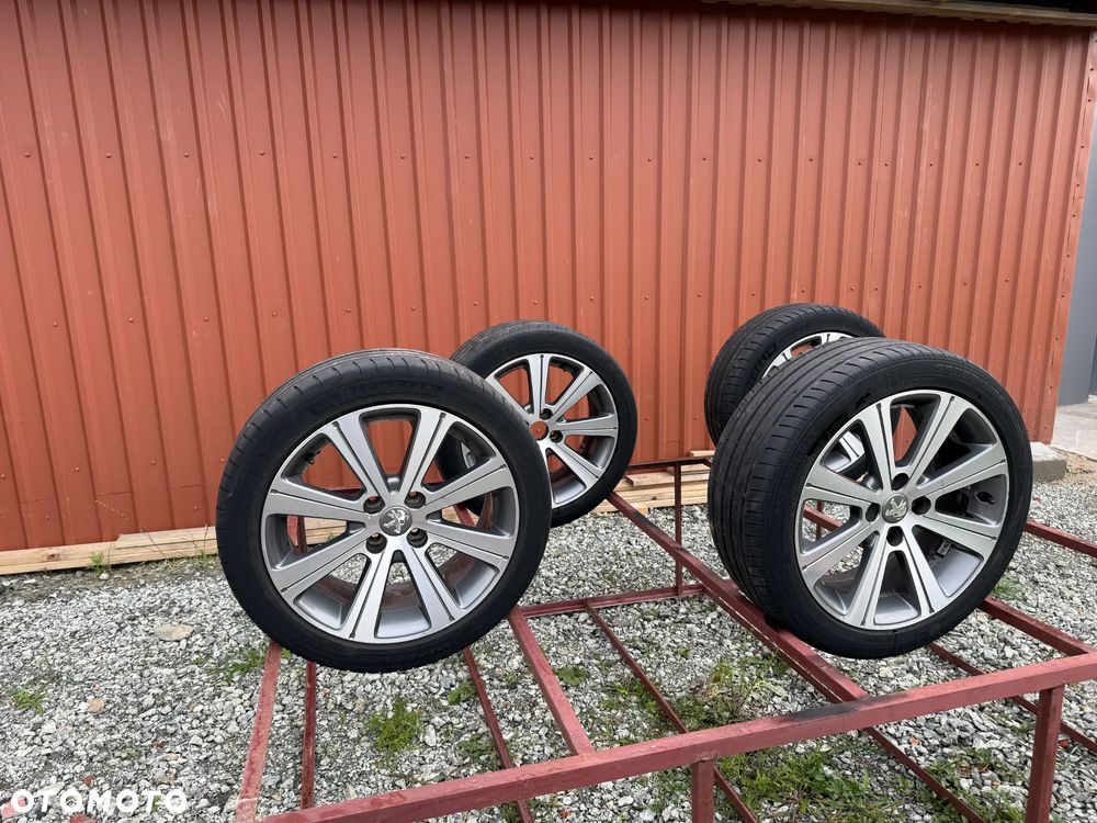 Alufelgi Peugeot 17 cali 4x108 7.5J ET32 | Czujniki Powietrza | - 2