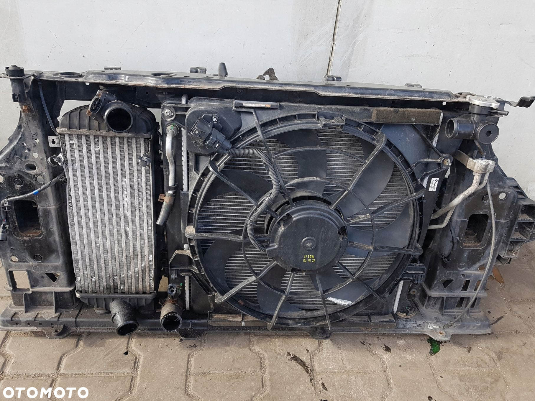 HYUNDAI I40 11-14r 1.7 CRDI PAS PRZEDNI CHŁODNICE WENTYLATOR - 4