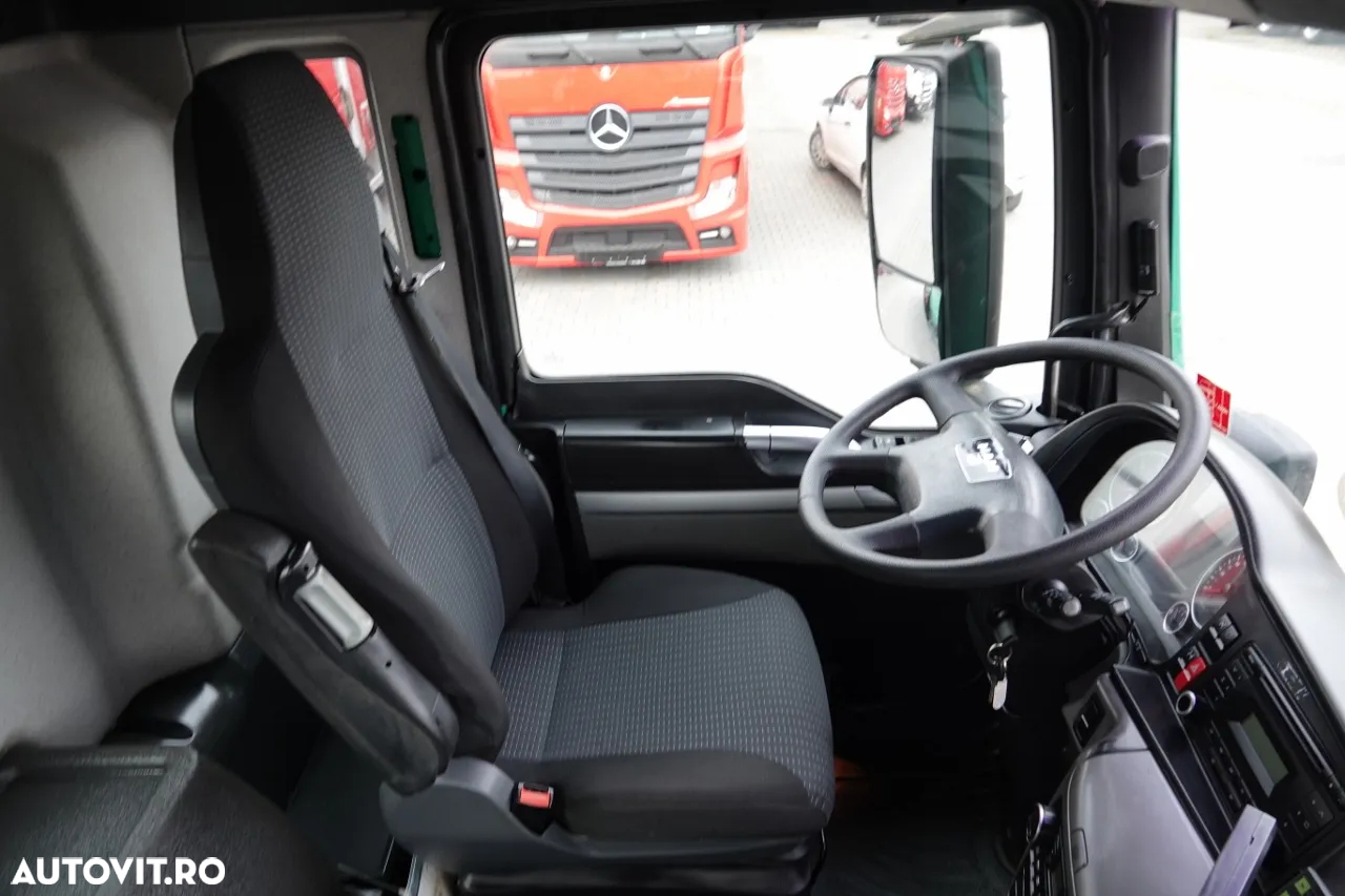 MAN TGS 26.400 / 6X4 / BASCULANTE + HDS PALFINGER PK 16502 / HYDROBURTA / BORDMATIC / IMPORTAT - 27