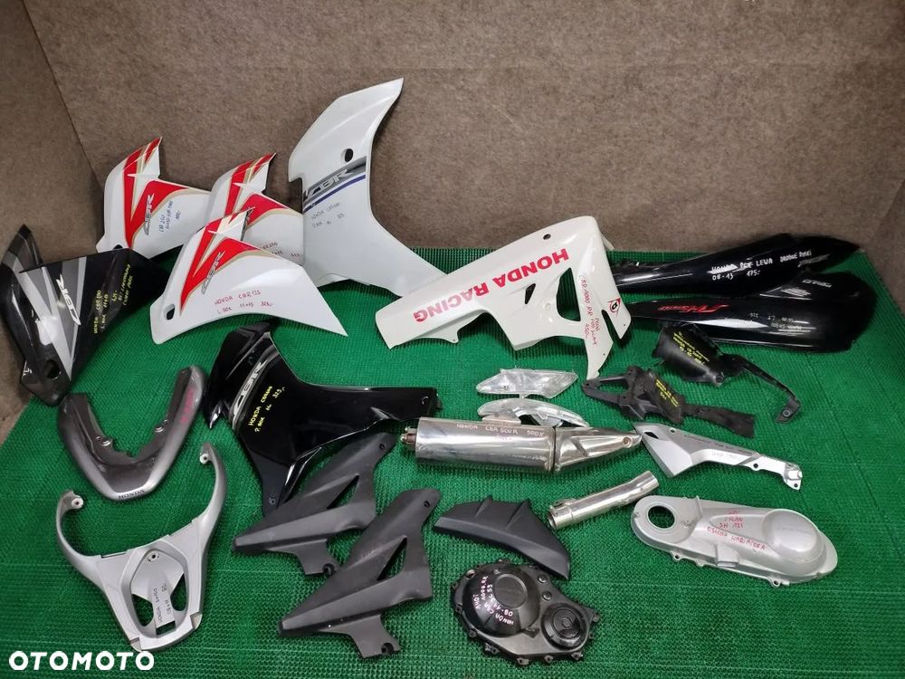 HONDA CBR 08-11r Owiewka Lampa Tłumik Pług - 1