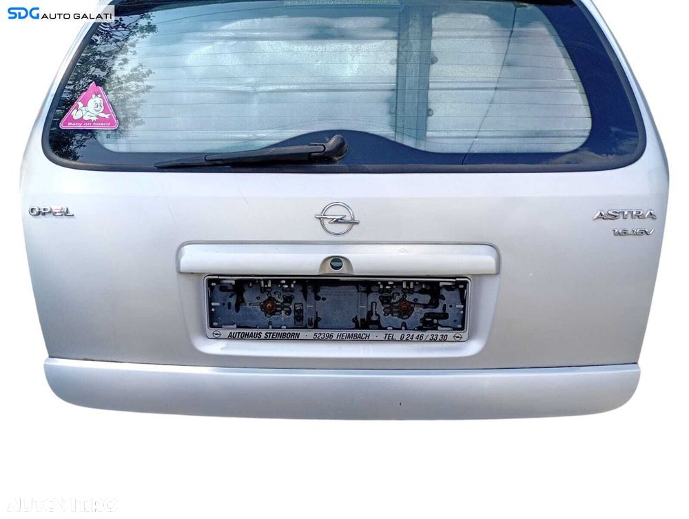 Haion Hayon Portbagaj Dezechipat cu Luneta Geam Sticla Opel Astra G Break Combi Caravan 1998 - 2007 [LC0920] - 3