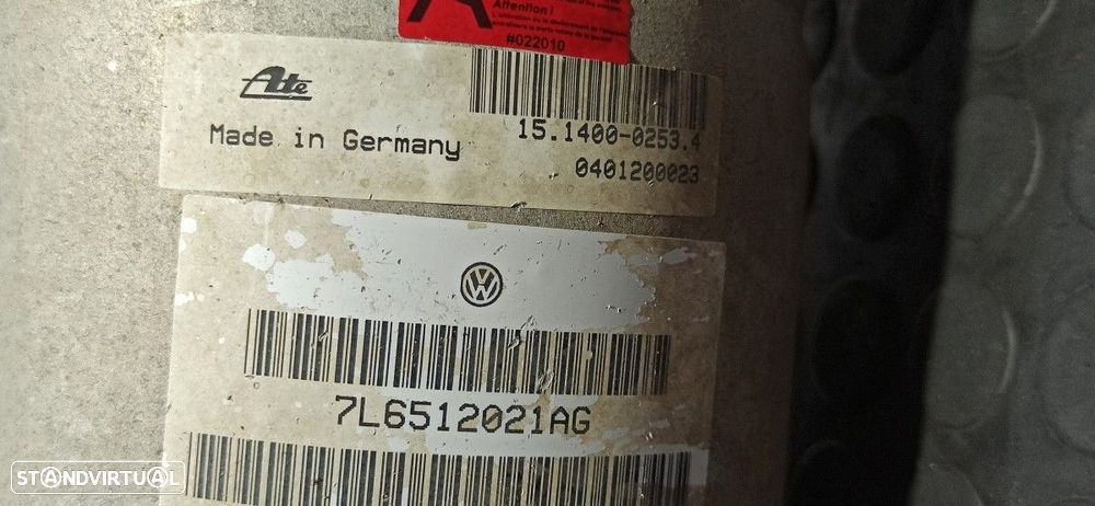 AMORTECEDOR TRASEIRO ESQUERDO VOLKSWAGEN TOUAREG (7LA) TDI V10 - 2