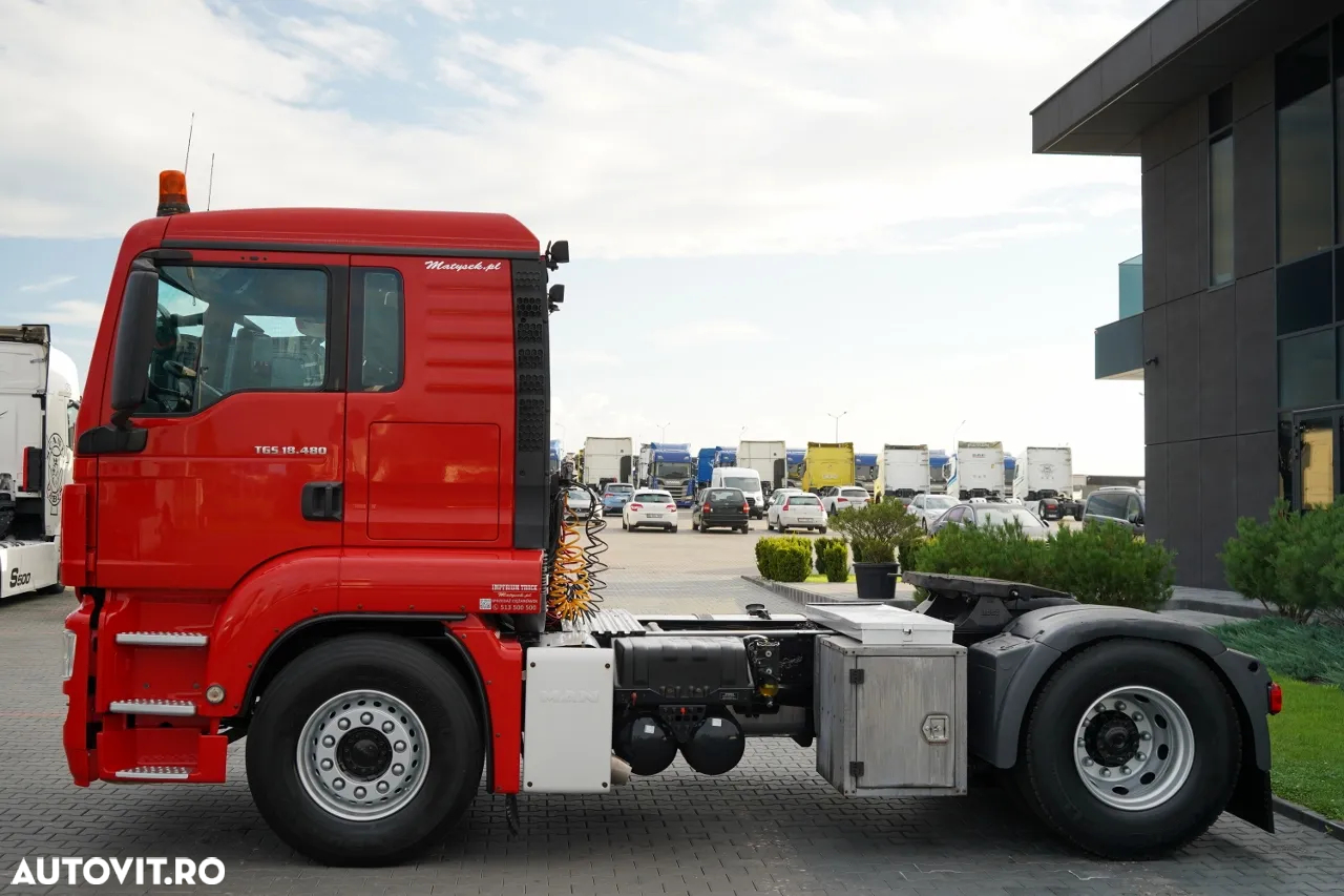 MAN TGS 18.480 / RETARDER / EURO 5 / CABINĂ JOSĂ / IMPORTAT / CONTRACT DE REPARAȚIE POST-SERVICE - 6