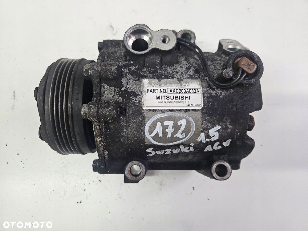 suzuki swift sx4 ignis subaru justy 1.5 16v m15a sprężarka klimatyzacji - 1