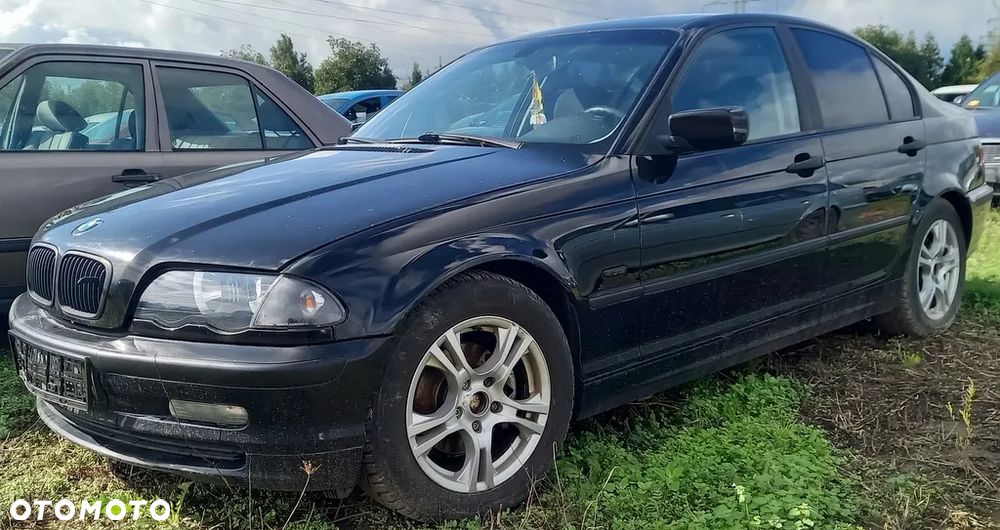 BMW 318i E46 klapa drzwi zderzak głowica skrzynia lampa reflektor felgi - 2