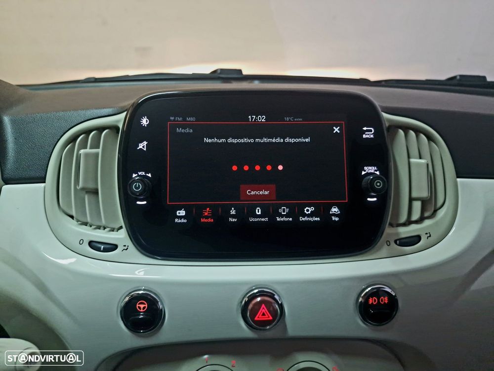 Fiat 500C 1.2 Lounge Dualogic - 32