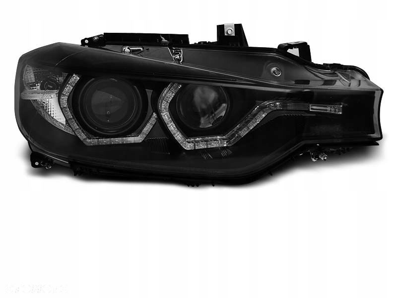 Lampy Reflektory Bmw F30 F31 11-15 Led Black Drl - 1