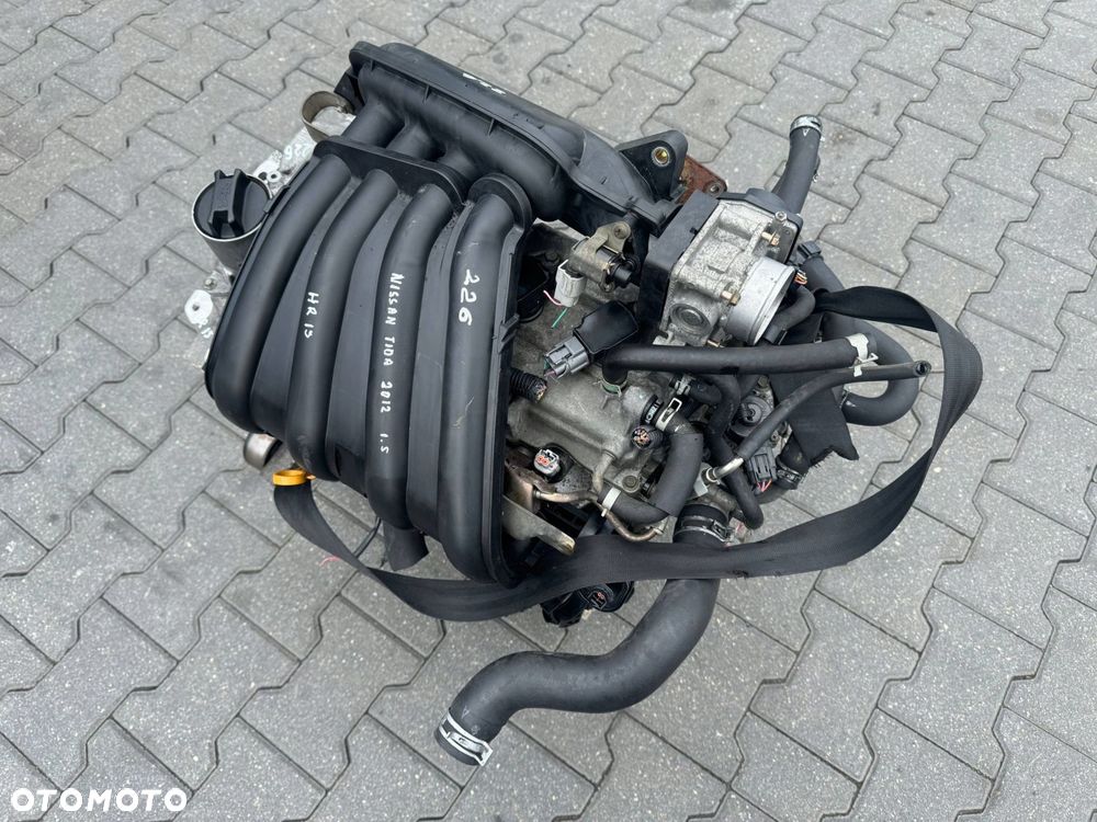 SILNIK KOMPLETNY 1.5 HR15 NISSAN TIDA 2012 - 5
