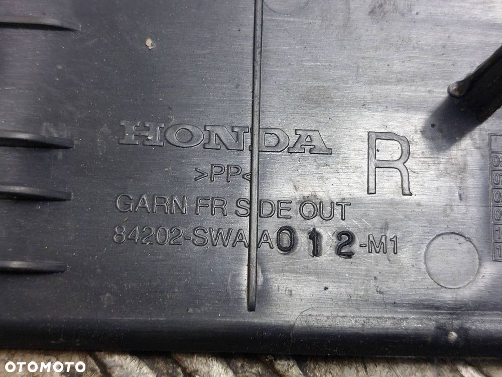 LISTWA PROGOWA LEWA + PRAWA HONDA CR-V III 84212-SWA-A012-M1 - 12