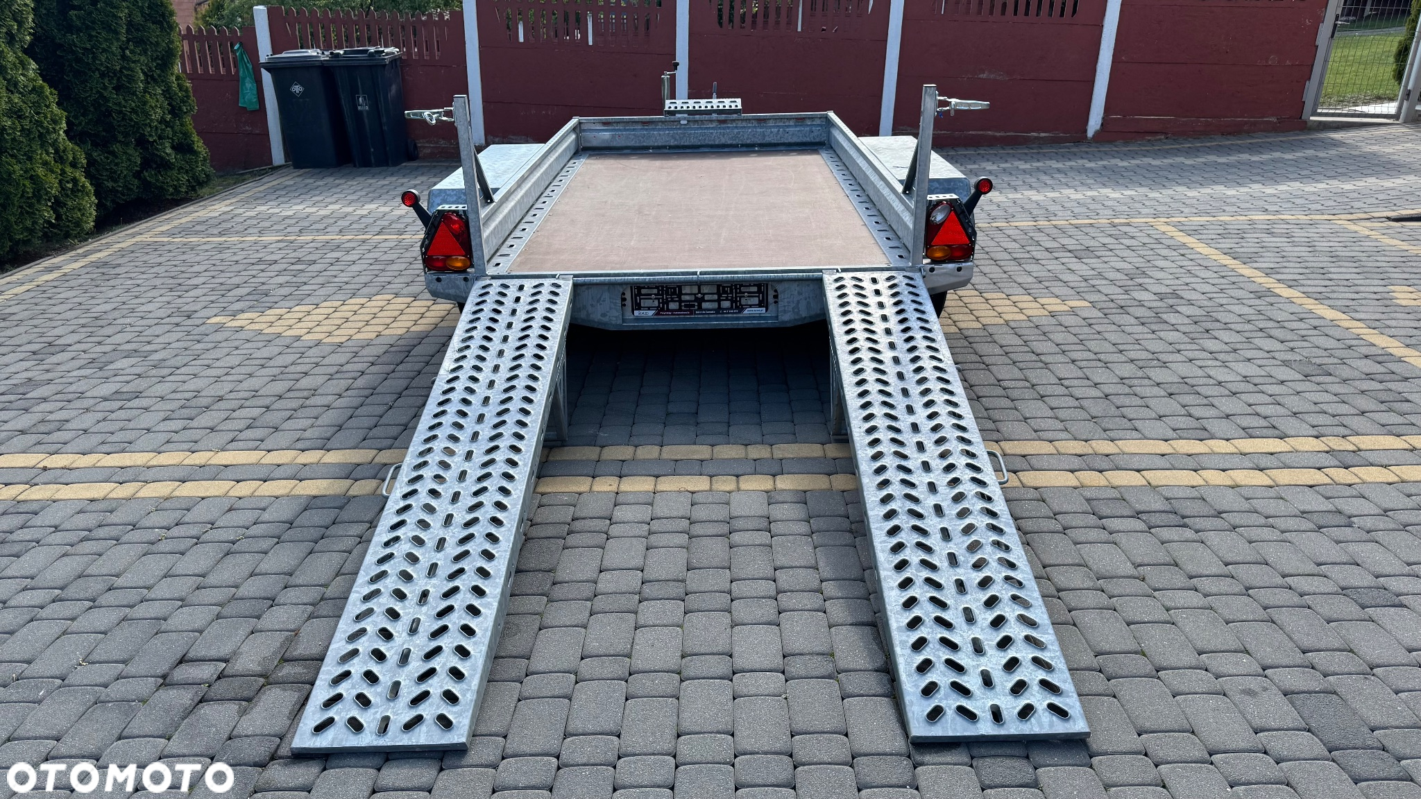 TA-NO T4A / NOWA / laweta / przyczepa pod minikoparkę / DMC 2700 KG / rok 2020 / dwuosiowa / - 7