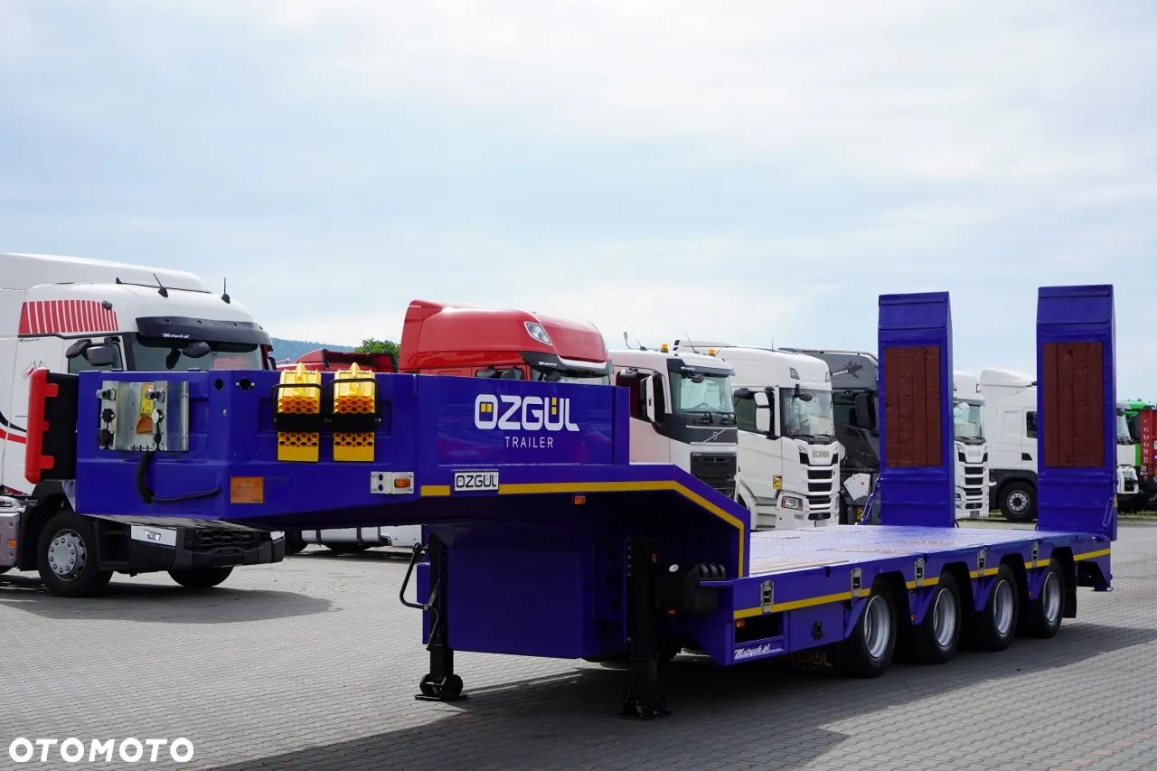Faymonville OZGUL  NACZEPA LAWETA / LW4 / NISKOPODWOZIOWA / POSZERZANA / 4 OSIE /  12 M / NAJAZDY HYDRAULICZNE / SPROWADZONA - 5