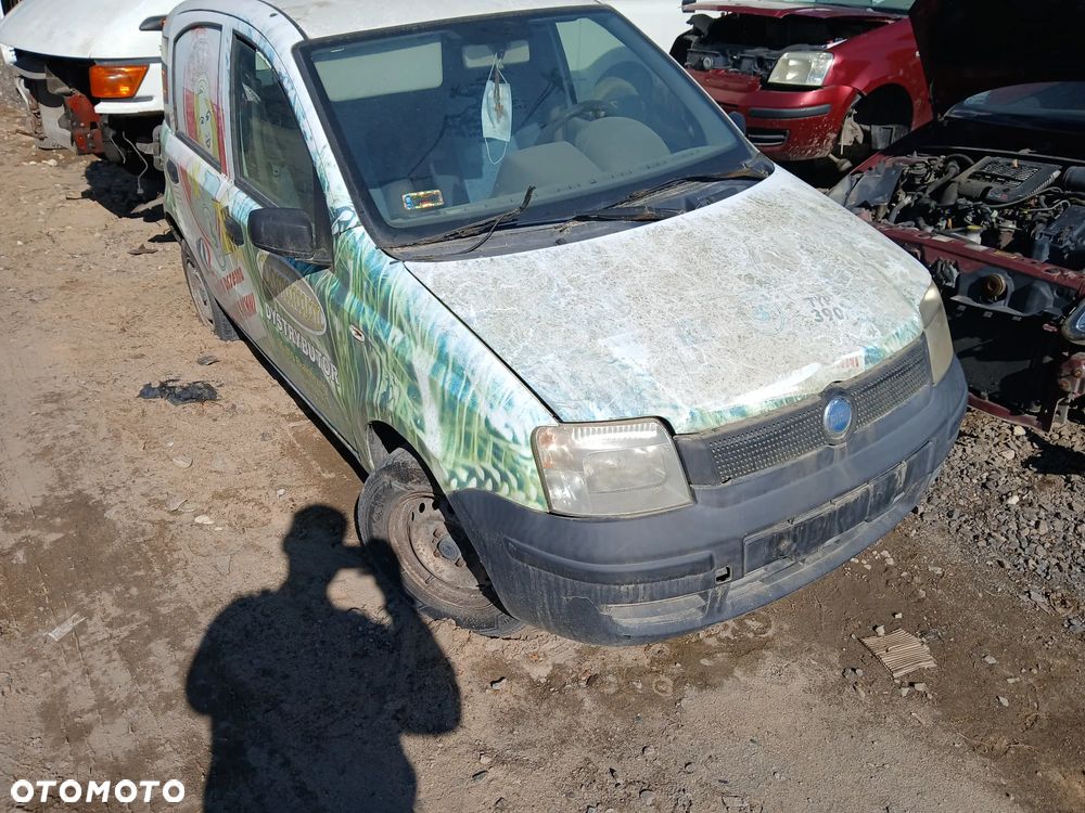 fiat panda 187A maska pokrywa silnika klapa bagażnika zderzak lampa reflektor pas przedni stop lampy - 1