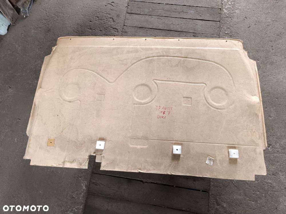 podsufitka tył tapicerka doka dubel kabina ford transit mk6 mk7 00-13 - 3
