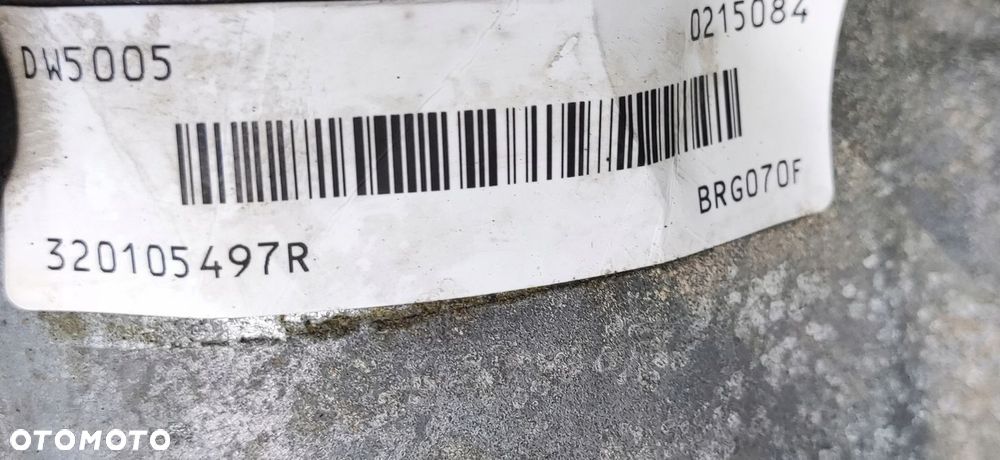 SKRZYNIA BIEGÓW AUTOMATYCZNA RENAULT MEGANE IV 1.5 DCI DW5005 320105497R - 7