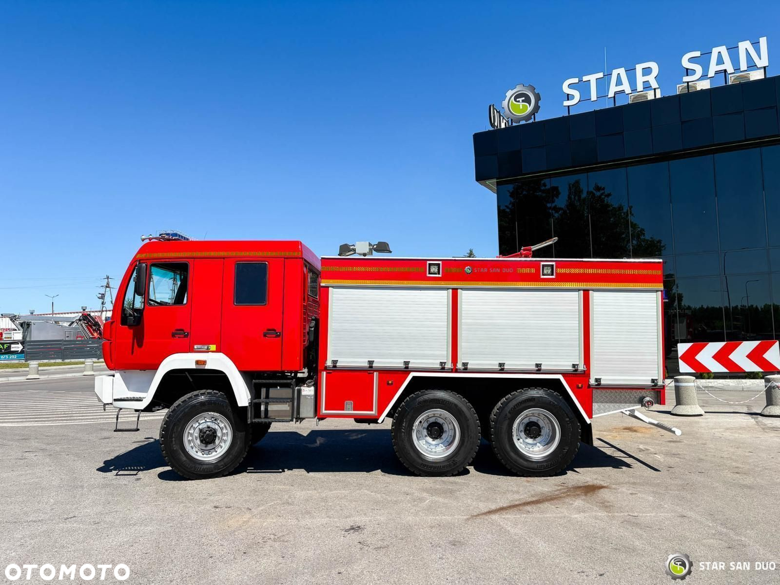 Star 266 MAN 6x6 Pożarniczy Wóz Strażacki - 7