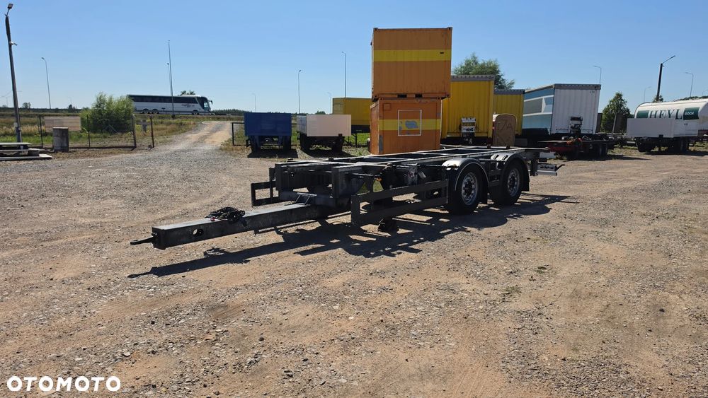 System Trailers 28.000zł netto TANDEM RAMA OCYNK BDF 7.45-7.80M 2018 ROK DHL DACHSER DPD DOLNY ZACZEP OPONY 385/55R22.5 ST.IDEALNY MOŻLIWOŚĆ TRANSPORTU - 2