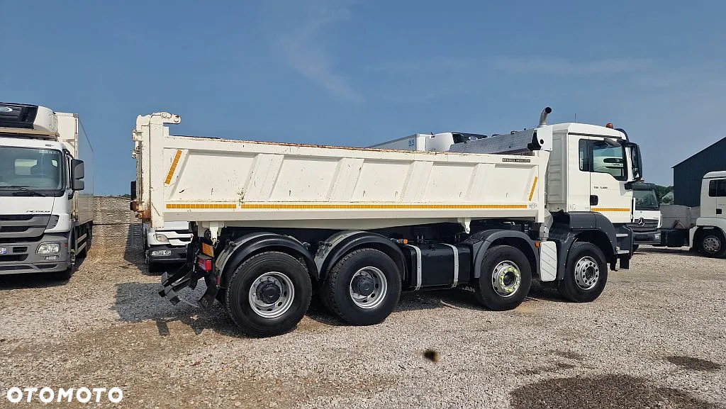 MAN TGS 35,400 8x4 Meiller Kipper Hydroburta - 6