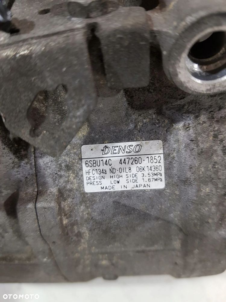 SPRĘŻARKA KLIMATYZACJI 447260-1852 BMW E87 2.0 D - 8
