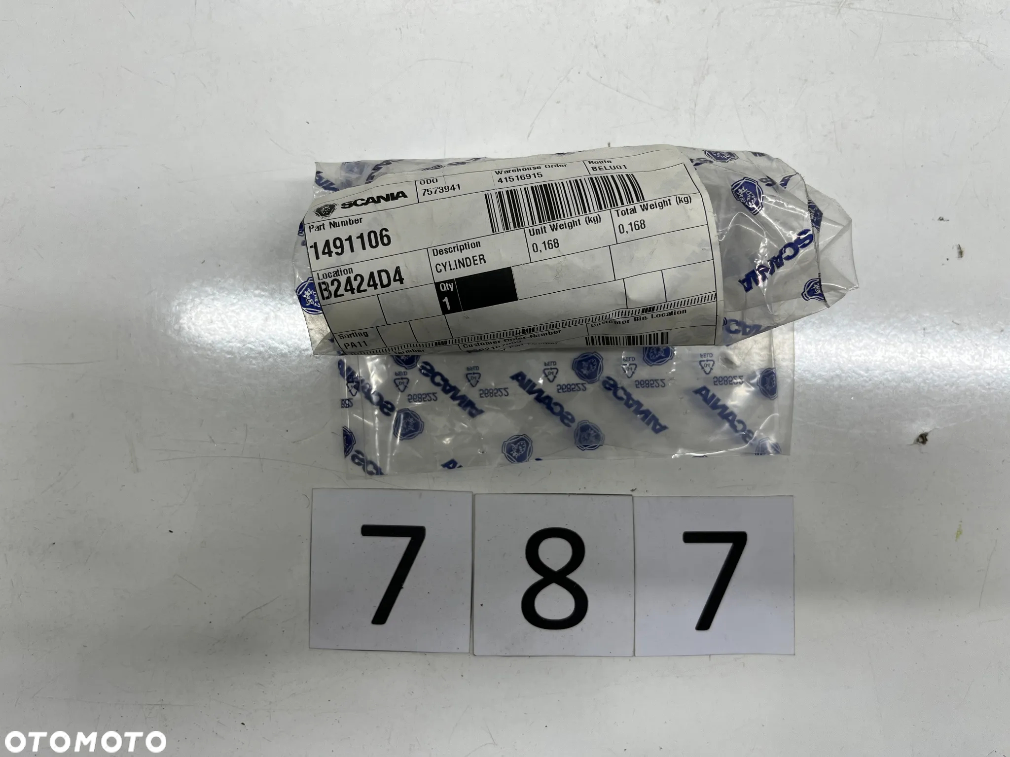 Cylinder Scania 1491106 - 3