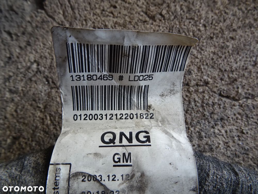 ASTRA H 1,7 WIĄZKA WENTYLATORÓW PRZEWODY INSTALACJA ELEKTRYCZNA KABLE - 11