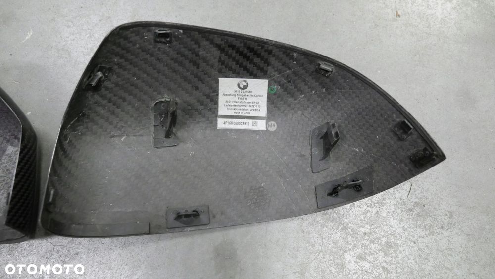 bmw f15 f16 f25 f26 obudowa lusterka carbon m-performance lewa prawa - 10