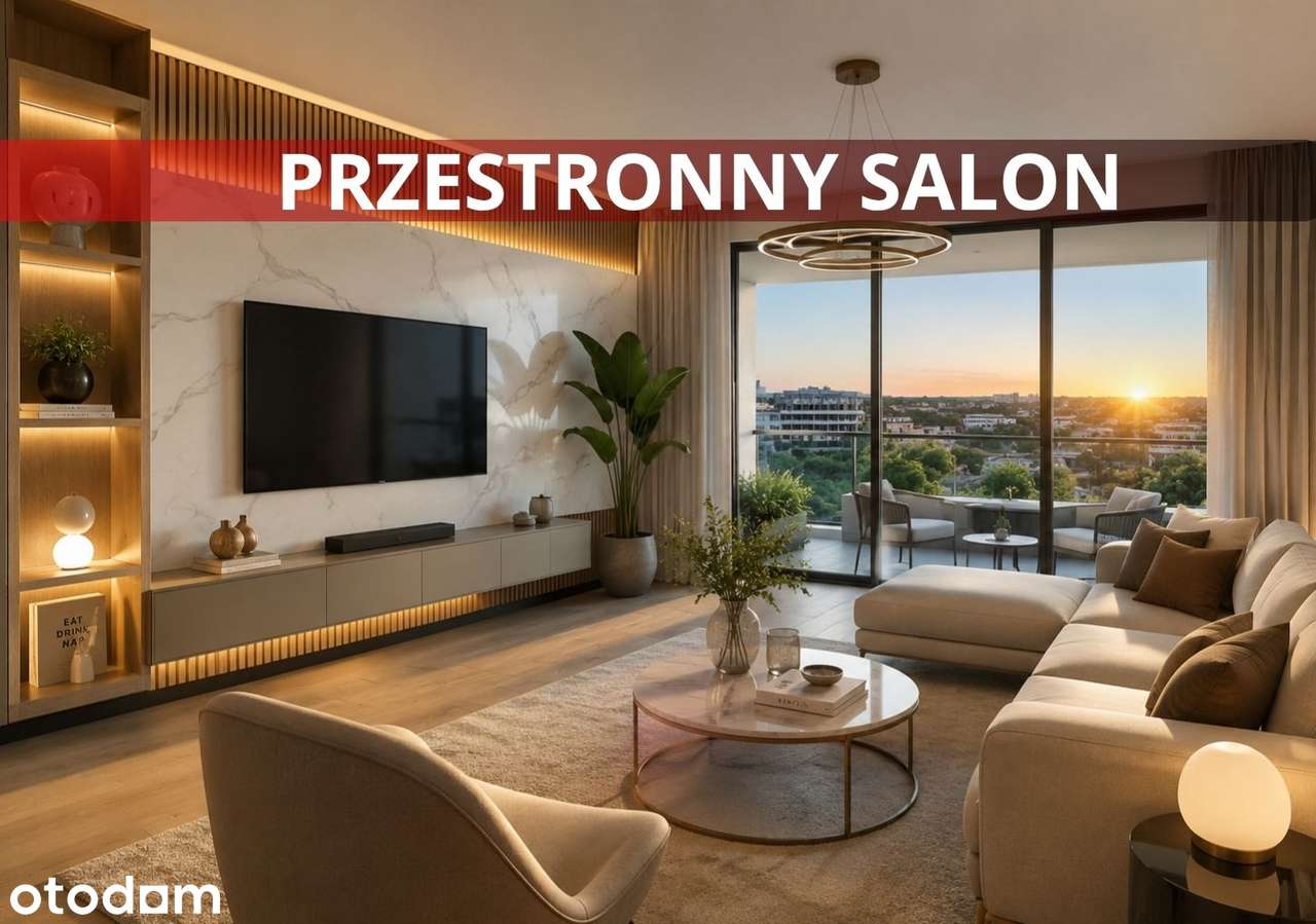 Przestronny salon 24 m2 | Klimatyzacja | Blisko centrum | Dużo zieleni