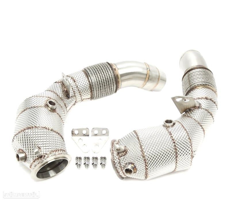 SUPRESSOR DE CATALISADOR BMW M6 F12 F13 F06 12-18 CATALISADOR ESCUDO TÉRMICO - 1