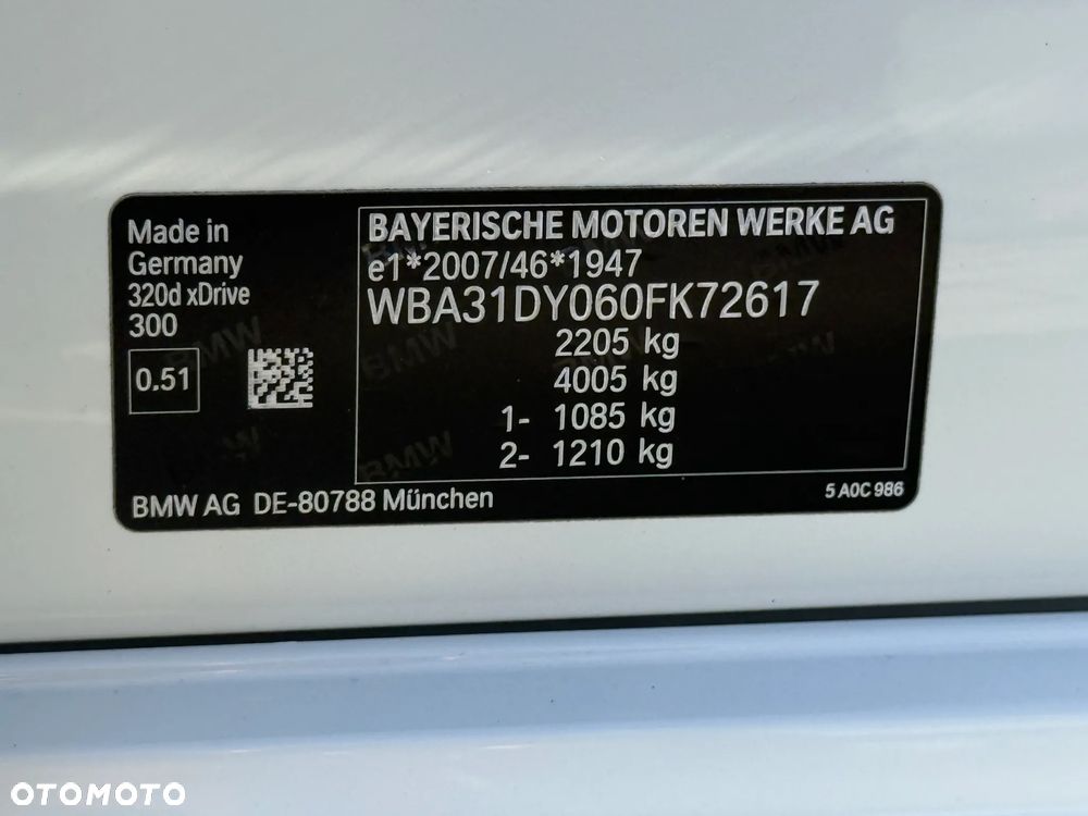 BMW Seria 3 320d xDrive M Sport sport - 14