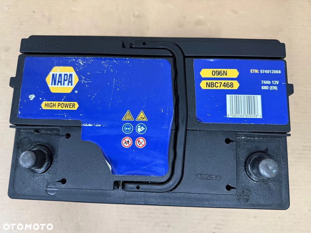 AKUMULATOR NAPA HIGH POWER 096N 74AH 680A - 3
