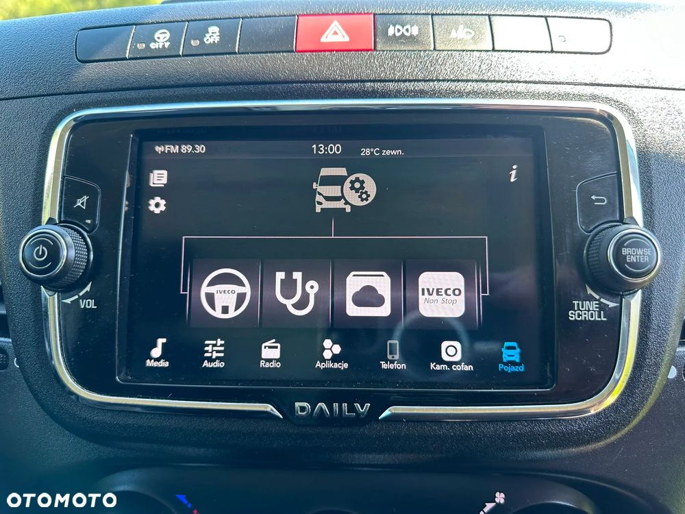 Iveco Daily L3H2 2.3 diesel 136 kM AUTOMAT 2020 rok EURO! WEBASTO, KAMERA COFANIA,KLIMA! - 29