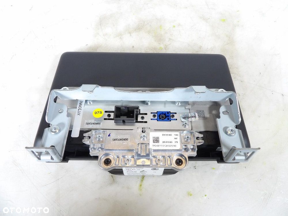 SKODA SUPERB IV 4 WYŚWIETLACZ RADIA 57H919603 - 2