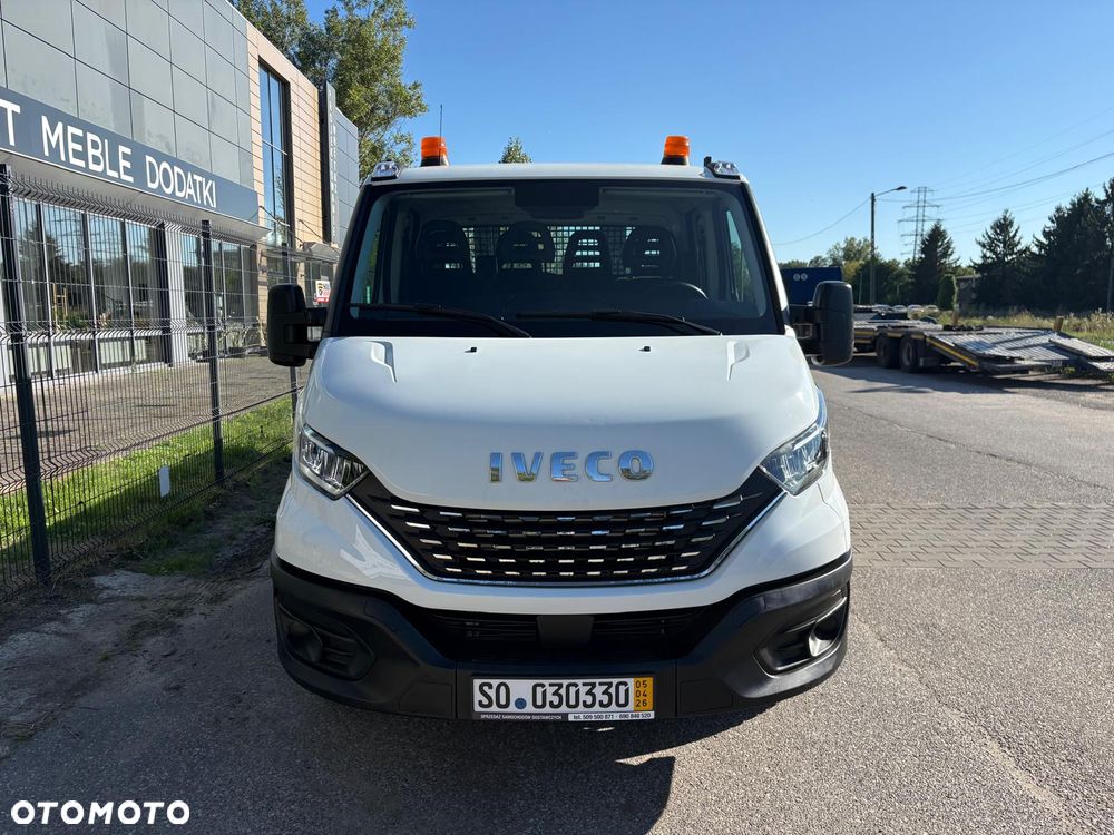 Iveco Daily 35S180, 3.0 180KM, Wywrotka, Doka 7os., HiMatic, LED, Zadbane - 13