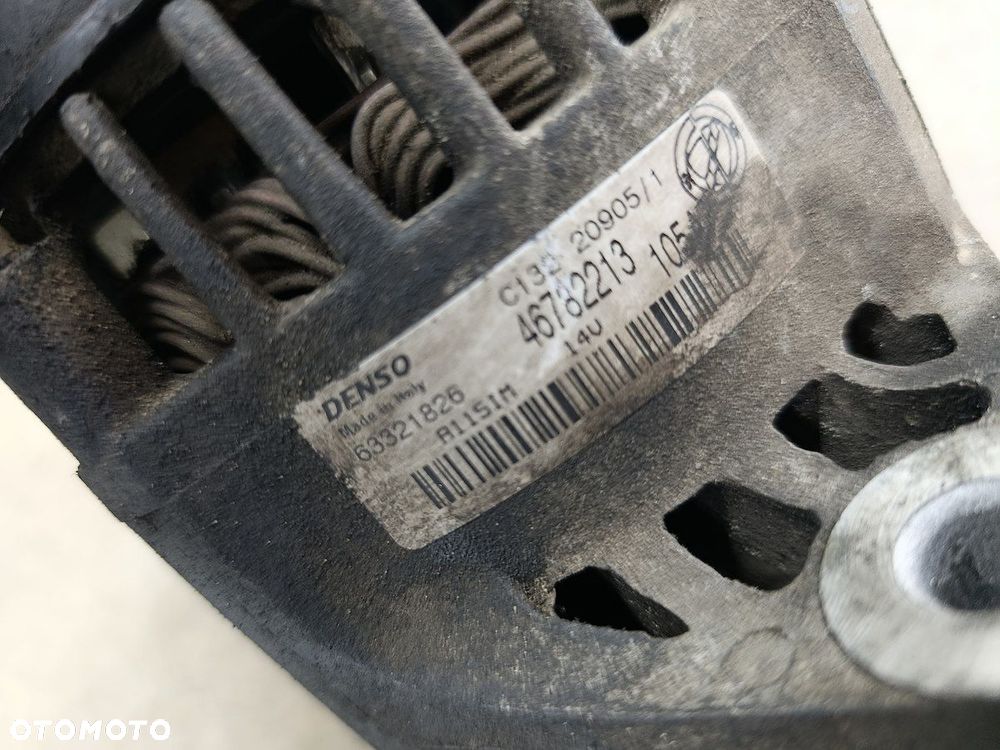 ALTERNATOR ALFA ROMEO GT II 46782213 63321826  DENSO 1.9 JTD 150KM - 7