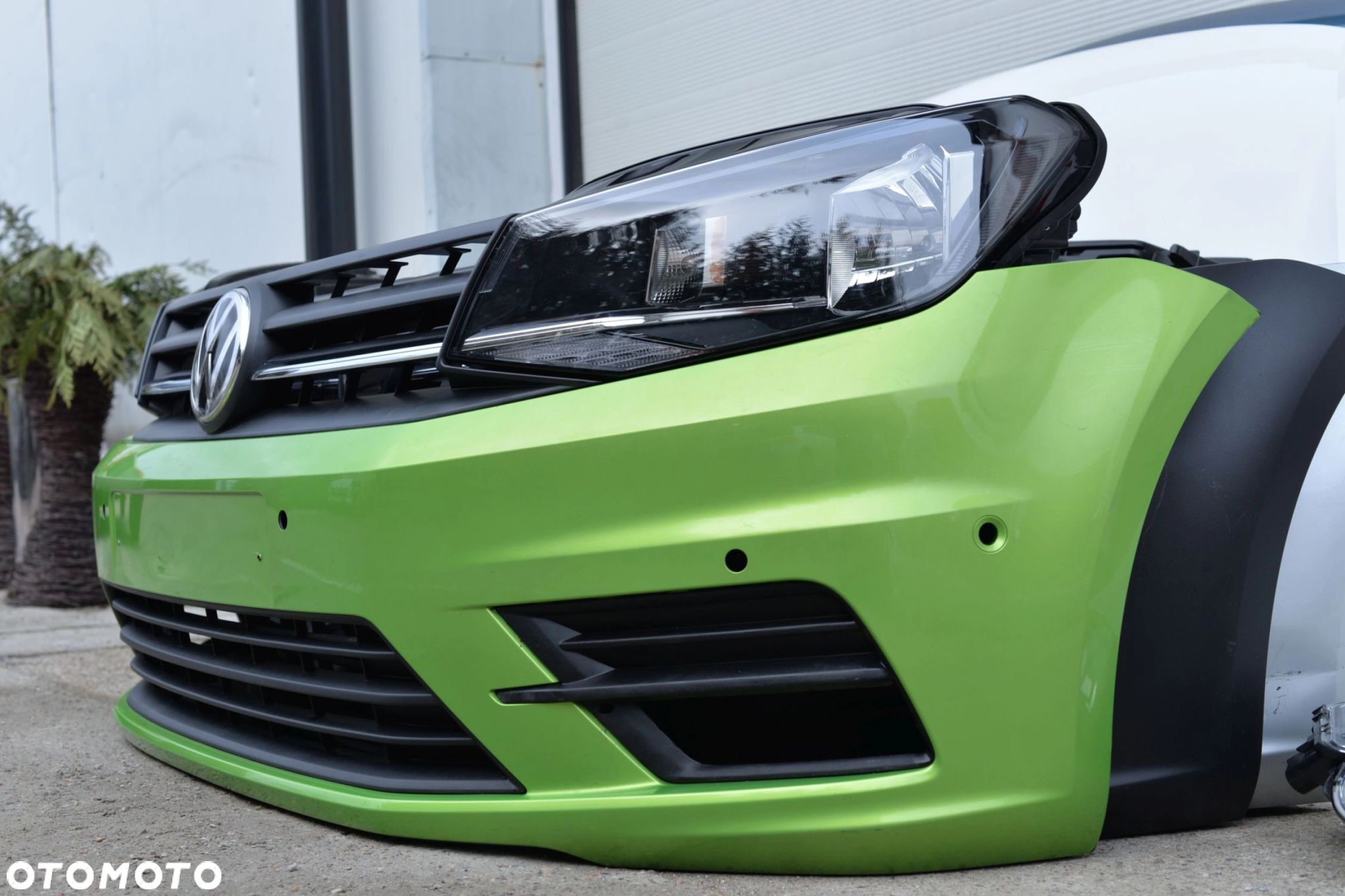 MASKA ZDERZAK GRILL BŁOTNIK LAMPA H7 XENON PAS BELKA VW CADDY 2015- 2K5 - 6