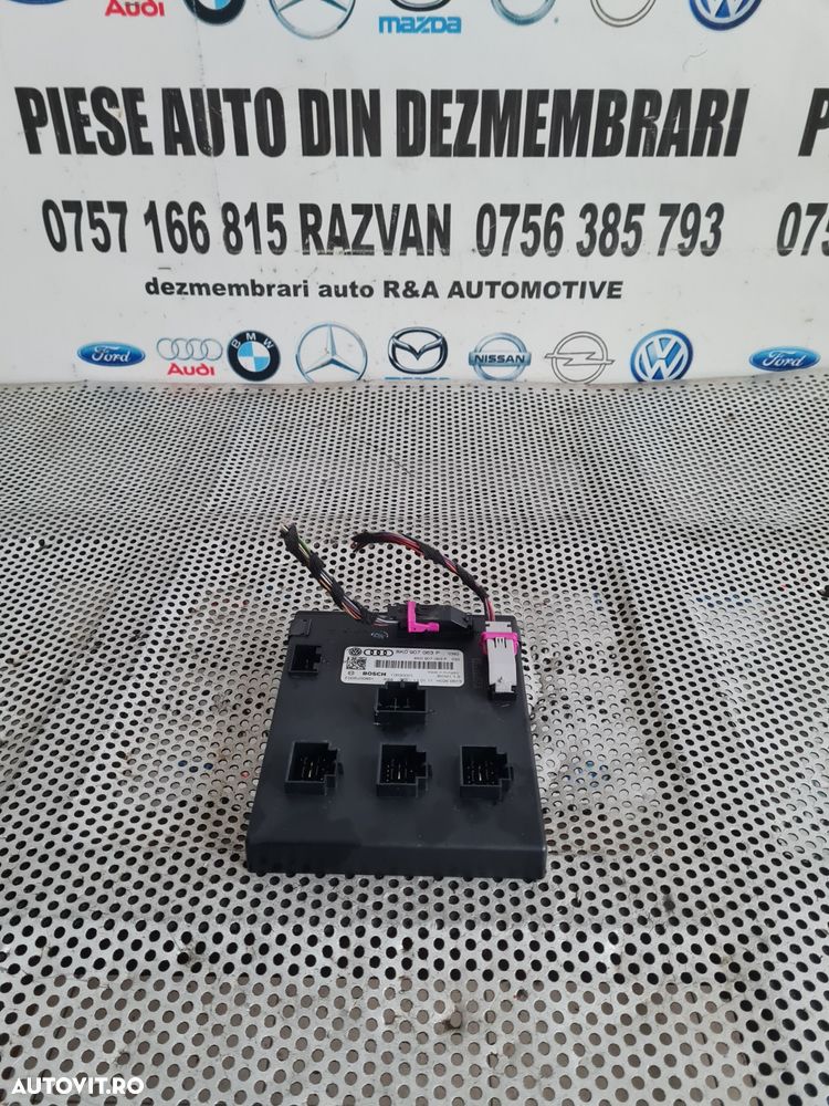 Calculator Modul Confort BCM Audi A4 B8 A5 8T An 2007-2008-2009-2010-2011-2012-2013-2014-2015 Cod 8K0907063P Dezmembrez Audi A5 8T 2.7 Tdi Euro 5 Motor CGKA Cutie Automata MMW Bixenon Volan Stanga - Dezmembrari Arad - 1