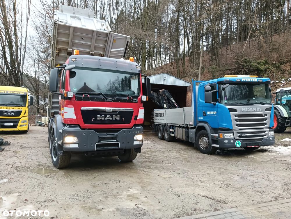 MAN TGS 35.480 8x4 8x4 Wywrotka Trójstronna | Hydroburta | Euro 5 | Resor - 6