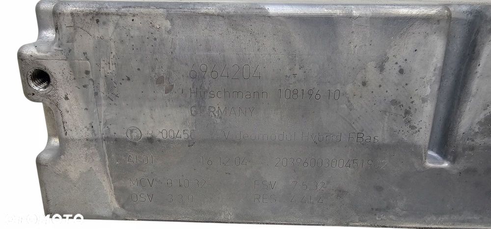 Bmw E90 E60 E63 E92 Mini R55 Moduł Tuner Wzmacniacz Radia Video Tv 6964204 - 7