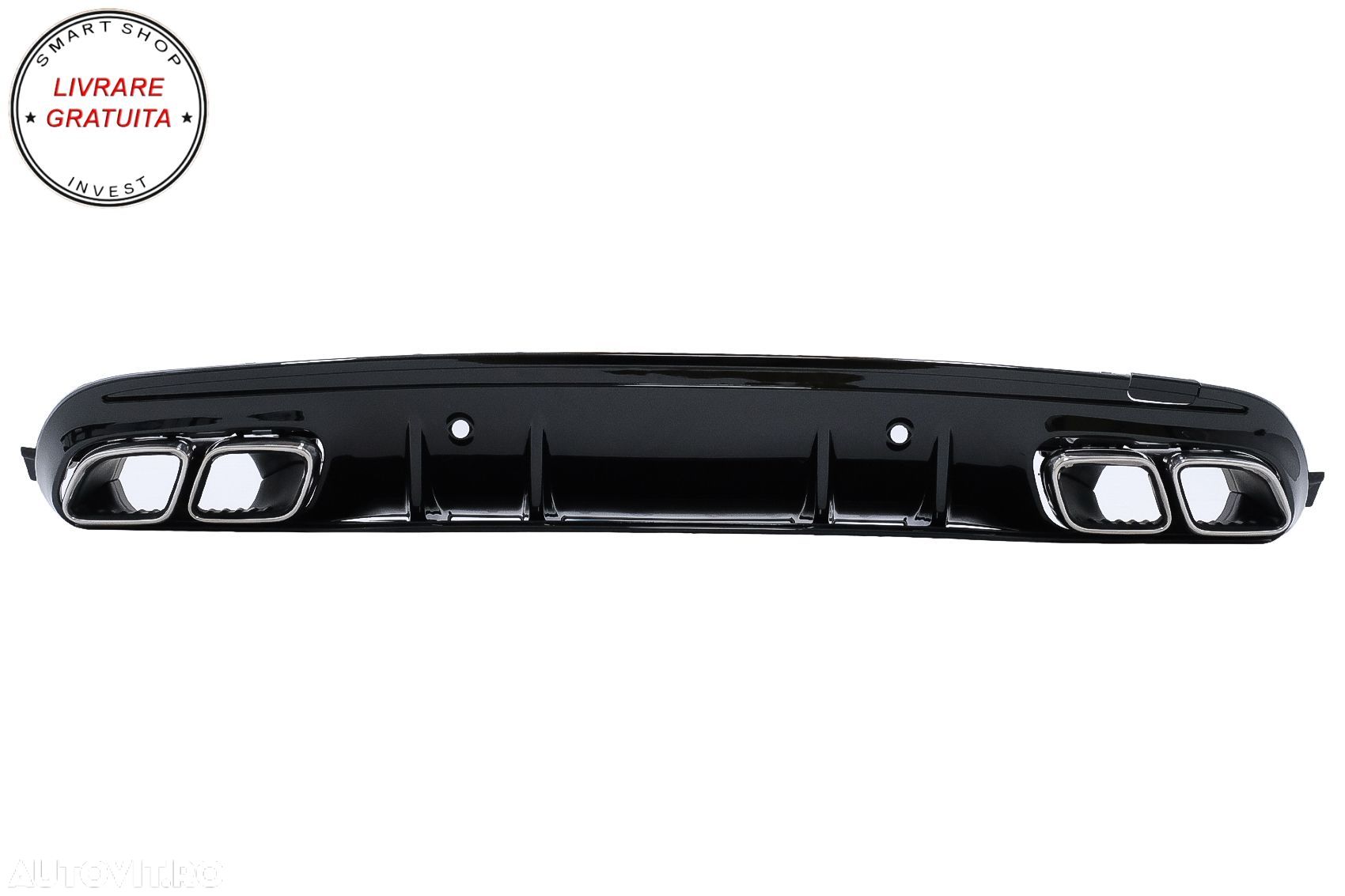Difuzor Mercedes C-Class W205 S205 (2014-2020) C63S Design cu Ornamente pentru bar- livrare gratuita - 1