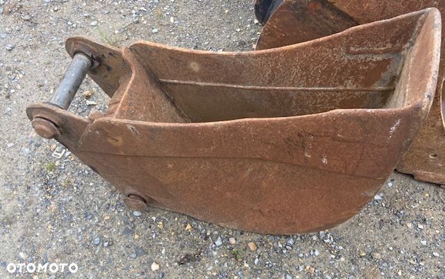 Łyżka JCB szerokość 25 cm bez zębów używana oryginalna do JCB3CX 4CX 8080 - 1
