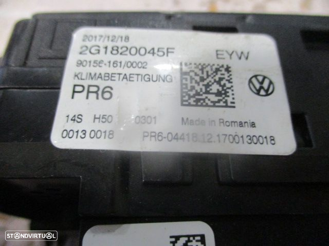 Comando Sofagem 2G1820045F VW POLO 6  2018 1.0I 75CV 5P CINZA - 5