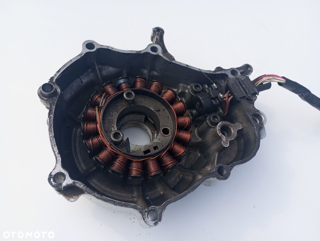 Stator zapłon dekiel Yamaha YZF 125 wr125 misa pokrywa kapa B5 - 3