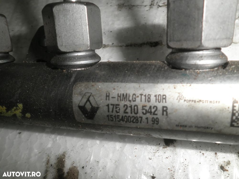 Rampa injectoare + senzori si conducta Renault Trafic , Kadjar, Opel Vivaro, 1.6 DCI 175210542R - 2