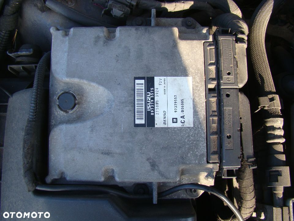 KOMPUTER STEROWNIK SILNIKA 3.0 Z30DT CDTI VECTRA C SIGNUM LIFT PIN - 1