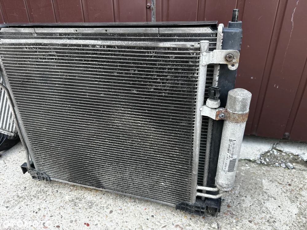 Komplet Chłodnic Wody Intercooler Klimy Wentylator Nissan Pulsar I 1,5 dCi - 15