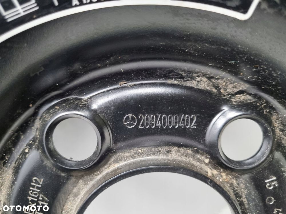 KOŁO DOJAZDOWE Mercedes ML W164 dojazdówka 155/90 R18 5x112 A1644000002 - 13